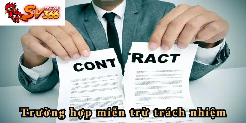 Miễn trừ trách nhiệm