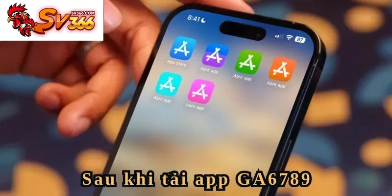 Các bước thực hiện sau khi tải app SV366 thành công