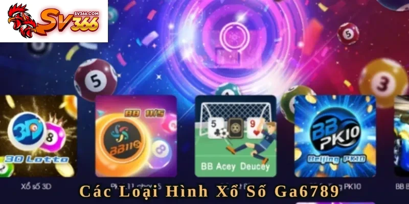 Tổng hợp những loại hình có mặt trên sảnh SV366